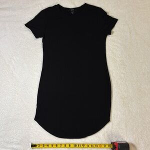 Women’s Forever 21 T-Shirt Dress Black